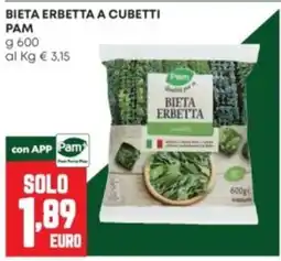 Panorama Bieta erbetta a cubetti Pam offerta