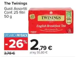 Carrefour Market Twinings English Breakfast Tea offerta
