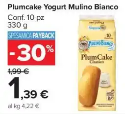Carrefour Market Plumcake Yogurt Mulino Bianco offerta