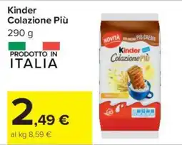 Carrefour Market Kinder Colazione Più offerta