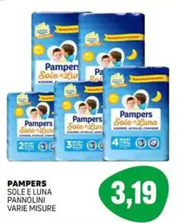 Emporio Amato Pampers Sole e Luna pannolini offerta