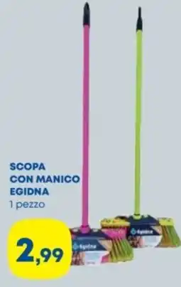 Panorama TiBi Scopa con manico Egidna offerta