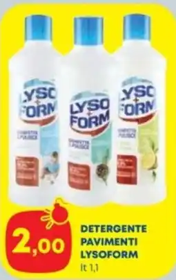 Panorama TiBi Detergente pavimenti Lysoform offerta