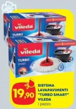 Panorama TiBi Sistema lavapavimenti "Turbo Smart" Vileda offerta