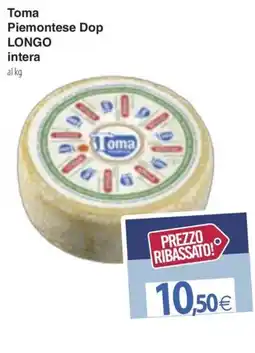 Docks Cash&Carry Toma Piemontese Dop offerta