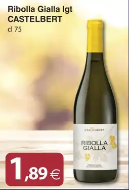 Docks Cash&Carry Ribolla Gialla Igt Castelbert offerta