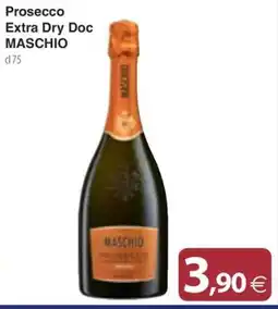 Docks Cash&Carry Prosecco Extra Dry Doc MASCHIO offerta