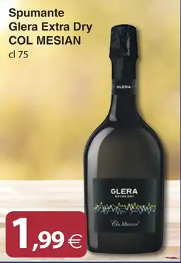 Docks Cash&Carry Spumante Glera Extra Dry Col Mesian offerta