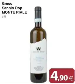 Docks Cash&Carry Greco Sannio Dop Monte Riale offerta