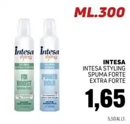Emporio Amato Intesa Styling spuma forte extra forte offerta