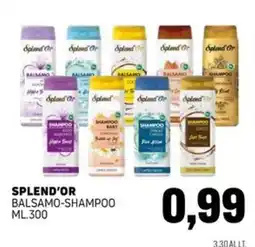Emporio Amato Splend'Or balsamo-shampoo offerta