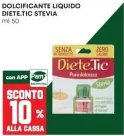 Panorama Dolcificante liquido Diete.Tic Stevia offerta