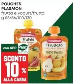 Panorama Pouches Plasmon frutta e yogurt/frutta offerta