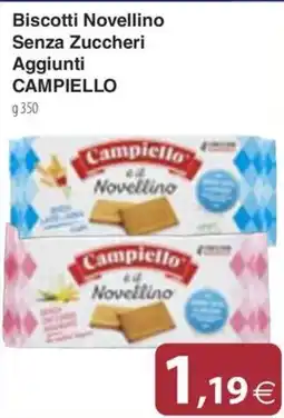 Docks Cash&Carry Biscotti Novellino Senza Zuccheri Aggiunti Campiello offerta