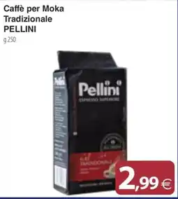 Docks Cash&Carry Caffè per Moka Tradizionale Pellini offerta