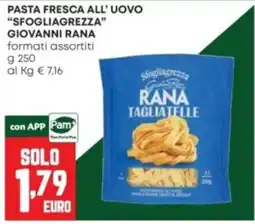 Panorama Pasta fresca all' uovo Sfogliagrezza Giovanni Rana offerta