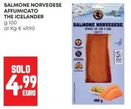 Panorama Salmone norvegese affumicato the icelander offerta