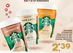 Eurospar Beverage Starbucks offerta