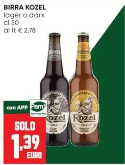 Pam Birra Kozel offerta