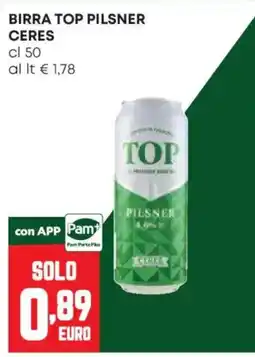 Pam Birra Top Pilsner Ceres offerta