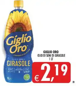 Deco Iperstore Giglio Oro olio di semi di girasole offerta