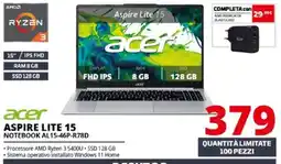Comet Acer Aspire Lite 15 offerta