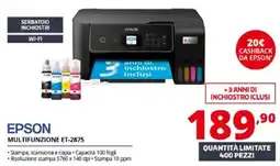 Comet Epson multifunzione ET-2875 offerta