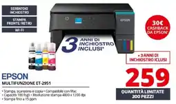 Comet Epson multifunzione ET-2951 offerta