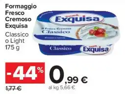 Carrefour Market Formaggio Fresco Cremoso Exquisa Classico offerta