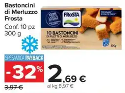 Carrefour Market Bastoncini di Merluzzo Frosta offerta
