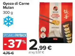 Carrefour Market Gyoza di Carne Mulan offerta