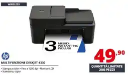 Comet hp Multifunzione Deskjet 4330 offerta