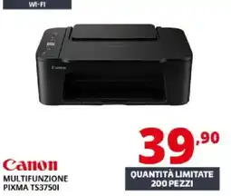 Comet Canon Multifunzione Pixma TS3750I offerta