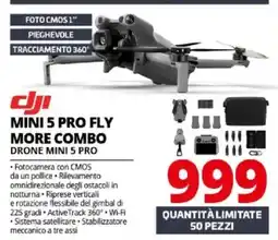 Comet DJI MINI 5 PRO FLY MORE COMBO offerta