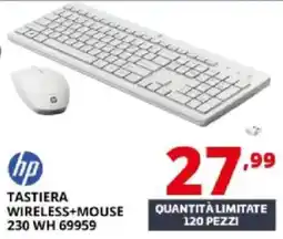 Comet Hp tastiera wireless+mouse offerta