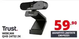 Comet Trust Webcam QHD 24732 2K offerta