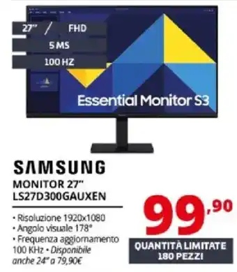 Samsung monitor 27"