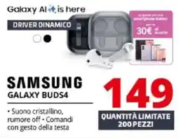 Comet Samsung Galaxy Buds4 offerta