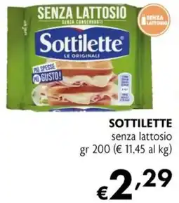 Maxi Supermercati Sottilette senza lattosio offerta