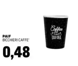 Emporio Amato Bicchieri caffè PAIF offerta