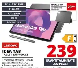 Comet Lenovo Idea Tab offerta