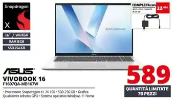Comet ASUS VIVOBOK 16 offerta