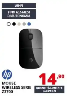 Comet hp mouse wireless serie z3700 offerta