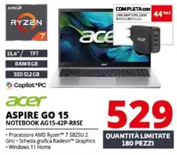 Comet Acer Aspire Go 15 Notebook offerta