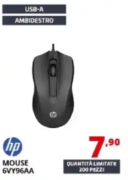 Comet hp MOUSE 6VY96AA offerta