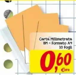 Conté Supermercati Carta Millimetrata BM offerta