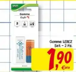 Conté Supermercati Gomme LEBEZ offerta