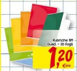 Conté Supermercati Rubriche BM offerta