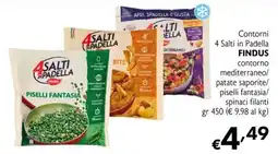 Maxi Supermercati 4 Salti in Padella FINDUS contorno mediterraneo offerta