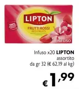Maxi Supermercati Infuso LIPTON offerta